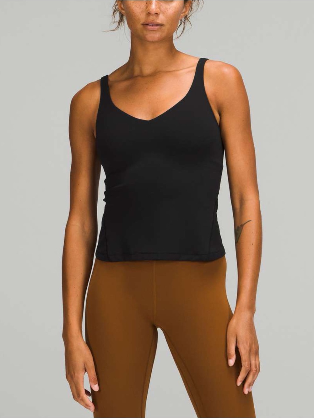 Lululemon Align Waist-Length Tank Top Sz 8 In Black